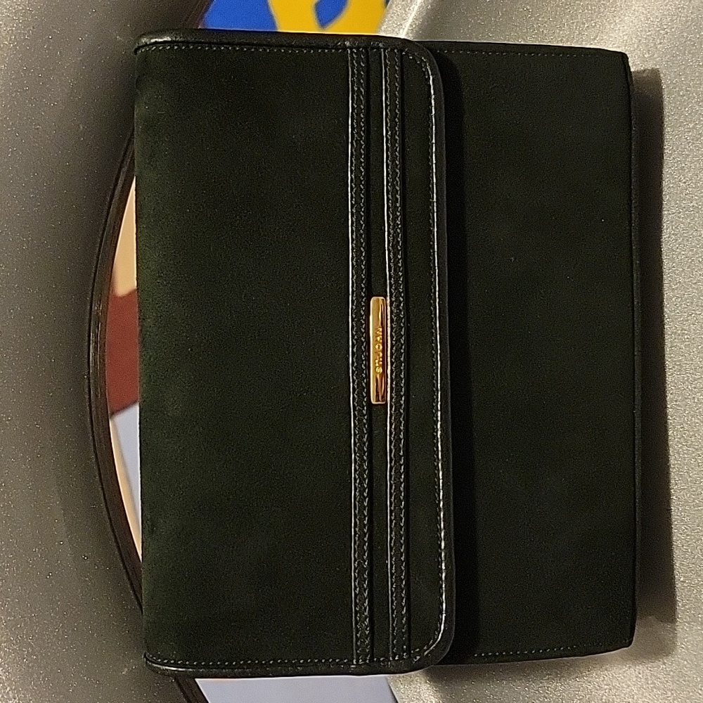 Pre-Loved St John Suede/Leather Evening Bag